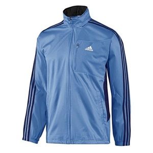 Blue Adidas Mens Drive 2 Jacket